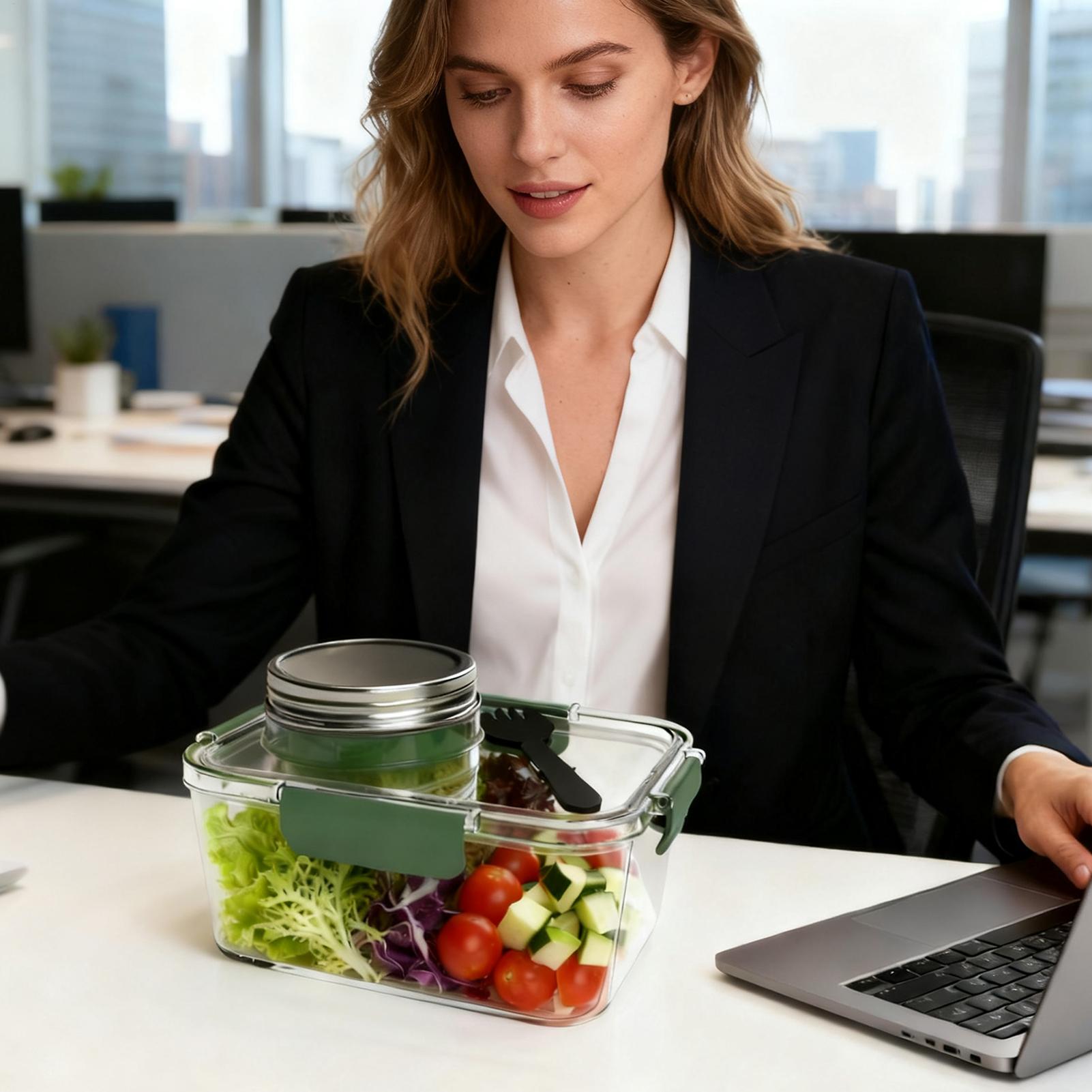 Salad Container 2.5 Oz Food St - Food Prep Snacks บทวิจารณ์และราคา
