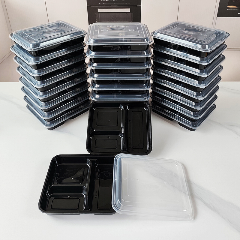 3-Compartment 34 Oz/1000 Ml, 1 - Food Prep Snacks บทวิจารณ์และราคา