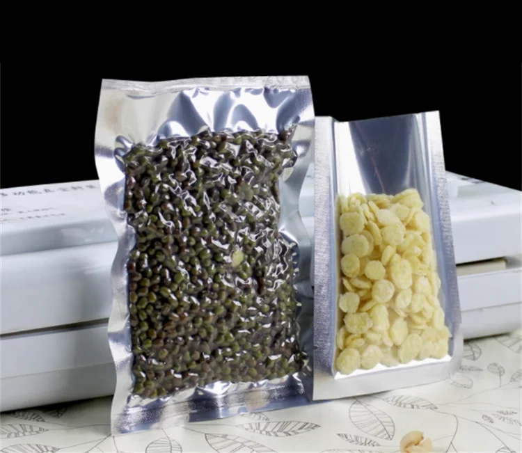 100 Pack Silver Glossy Flat Po - Food Snacks For School บทวิจารณ์และราคา