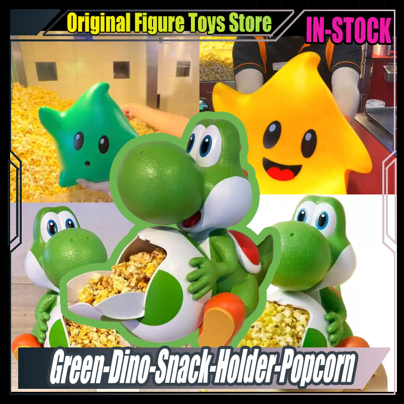 Cartoon Green Dinosaur Popcorn - Food Snacks That Are Green บทวิจารณ์และราคา