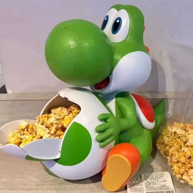 Cartoon Green Dinosaur Popcorn - Food Snacks That Are Green บทวิจารณ์และราคา